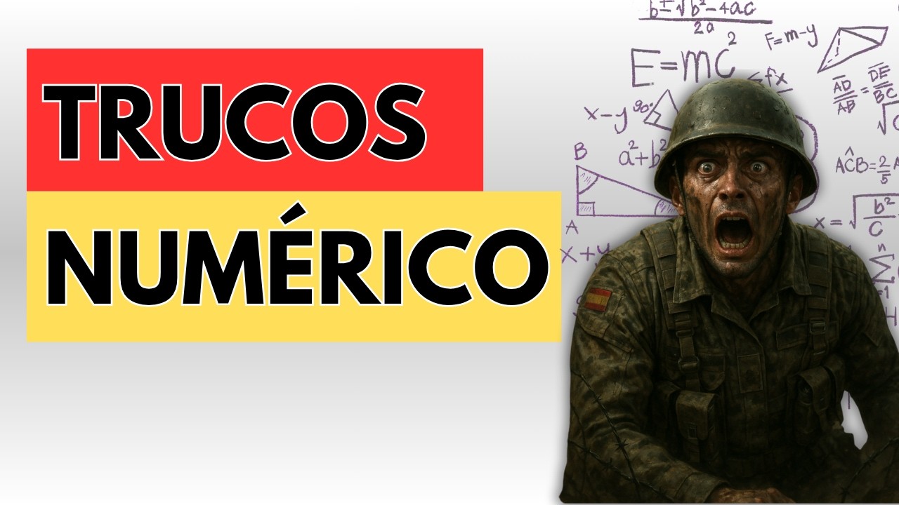 ¿15 PUNTOS DE NUMÉRICO en el PSICOTÉCNICO de TROPA Y MARINERÍA? IMPOSIBLE si no lo haces ASÍ - 176