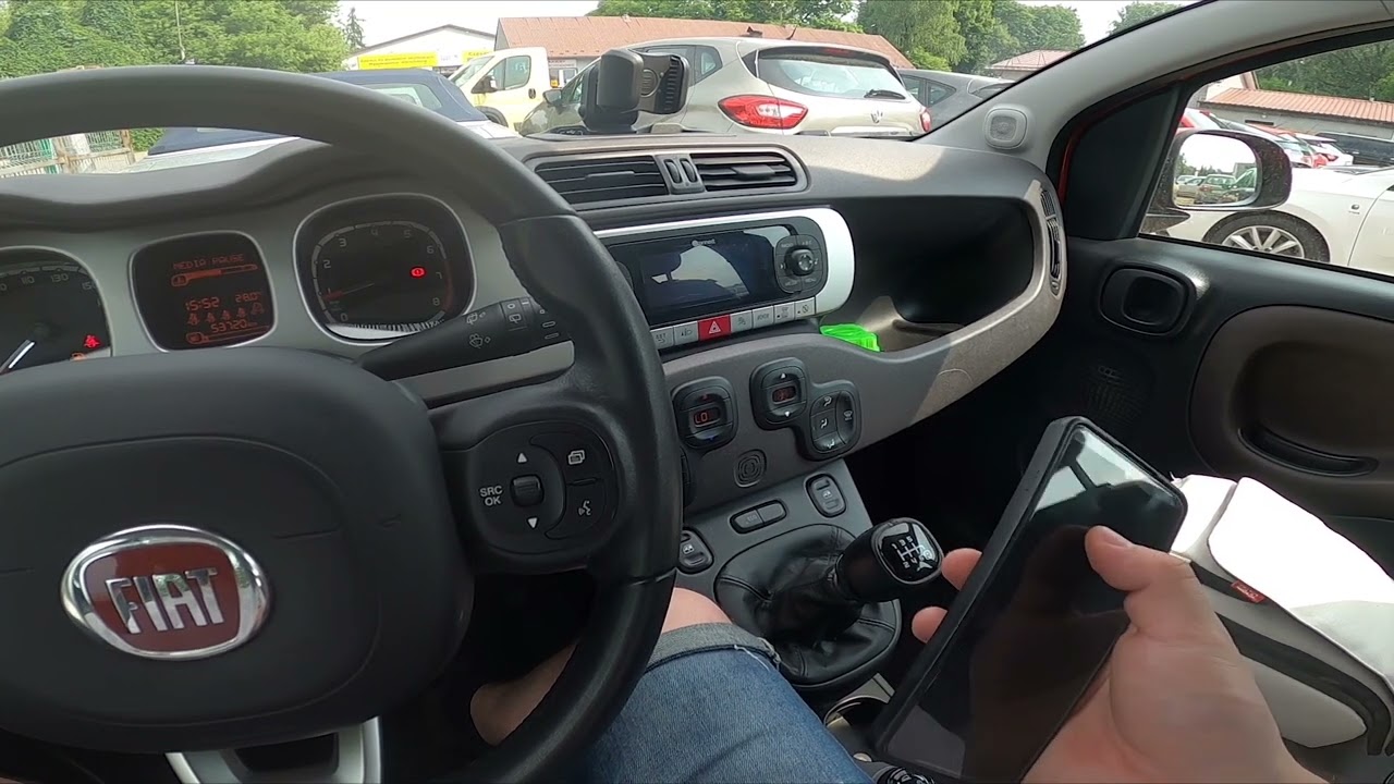 How to Play Music from Smartphone via Bluetooth in Fiat Panda III Cross ( 2012 &ndash; 2016 )
