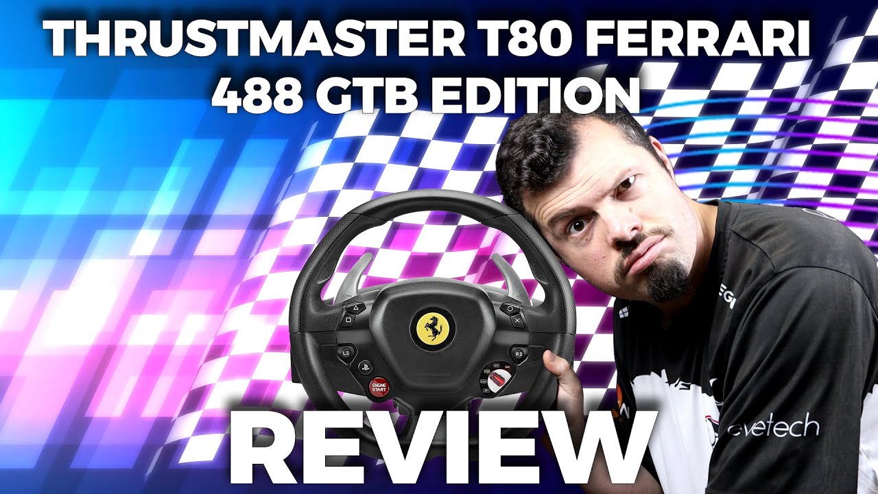 Обзор Thrustmaster T80 Ferrari 488 GTB — включите аркадный режим рулевого управления!