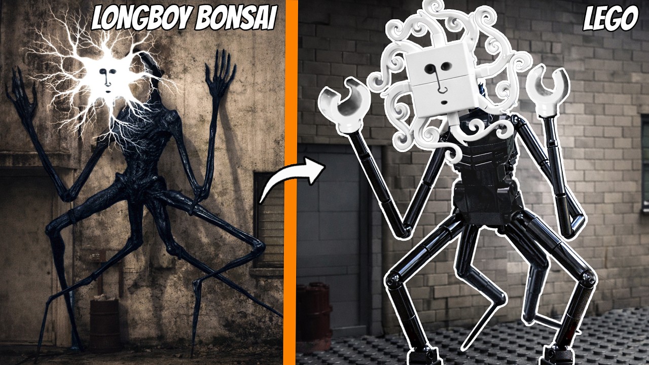 Building the Scariest LEGO Long Boy Bonsai from Doctor Nowhere | Space Bricks