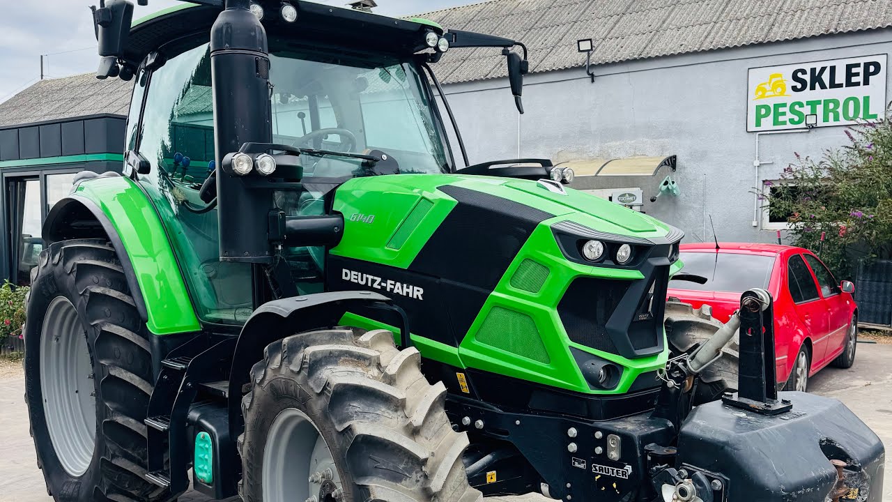 Deutz Fahr 6140, 2019 rok, 4200 mtg, 140 KM 4 cylindry, prezentacja/review/for sale 