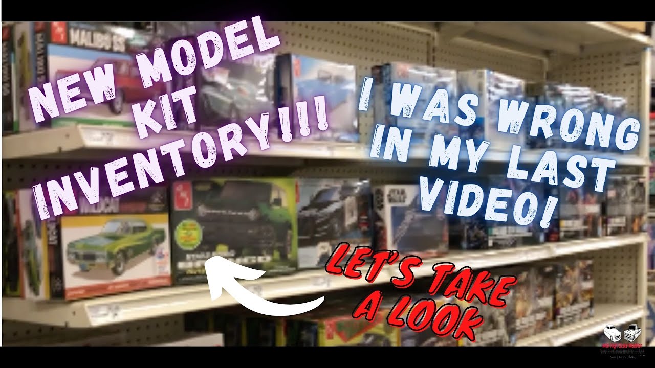Michael's New Model Kit Inventory from Round 2!!!