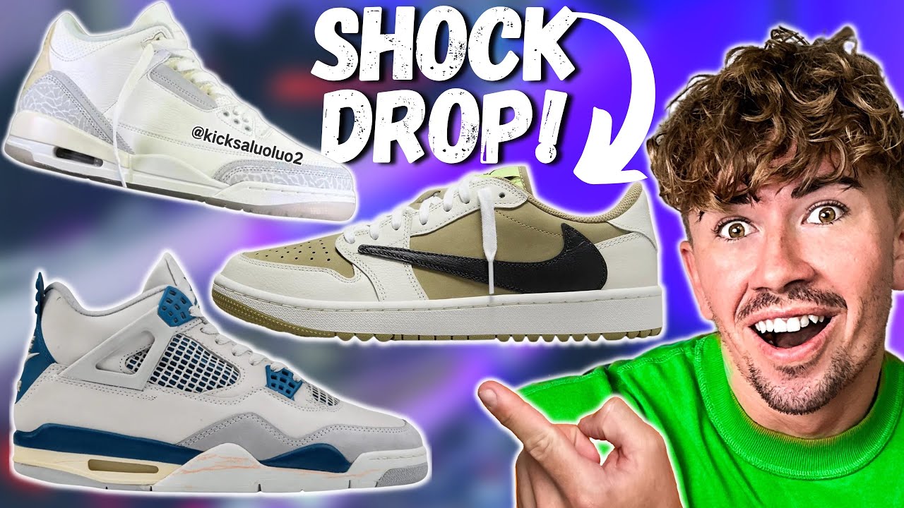 Travis Scott Jordan 1 Golf Shock Drop! Yeezy's Next Move & More