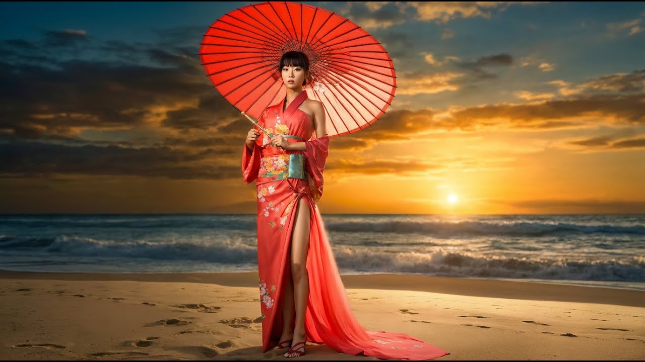 ZEN EN EL HORIZONTE: Meditación Japonesa frente al Mar 🌅 | Armonía y Paz Tradicional (Sin Letra)