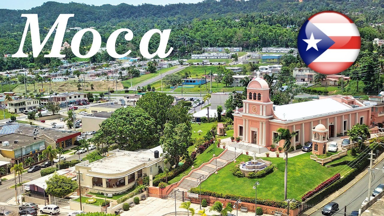 Moca, Puerto Rico From The Air 2018