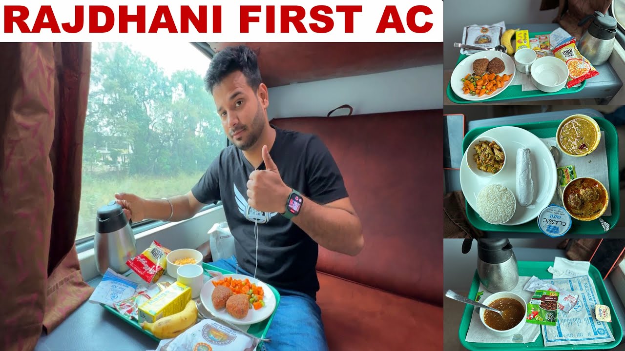 BANGALORE RAJDHANI LUXURY IN FIRST AC OF INDIAN RAILWAYS