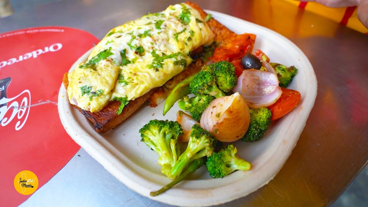King of Egg Making French Omelette In Jaipur Rs. 240/- Only l Jaipur Street Food