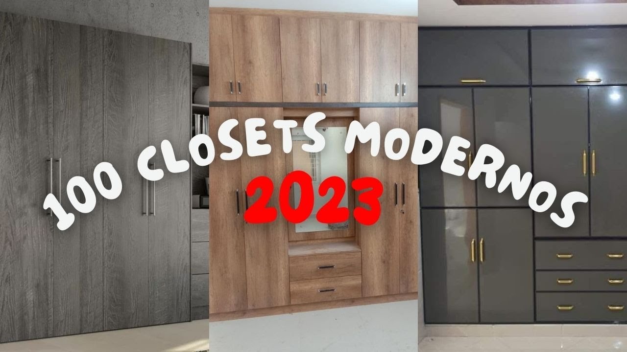 100 CLOSETS MODERNOS 2023 | Diseños De Interiores | Diseño De Closet