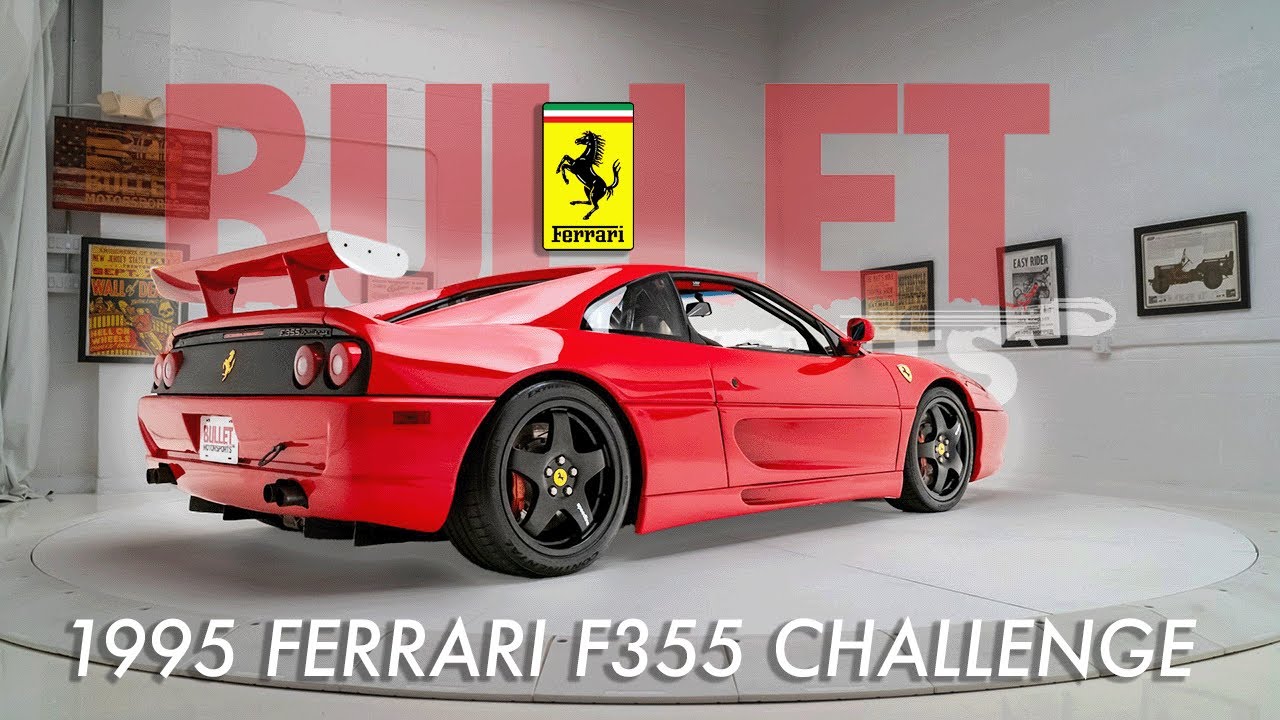 FERRARI FACTORY RACE CAR | 1995 FERRARI F355 CHALLENGE REVIEW | 