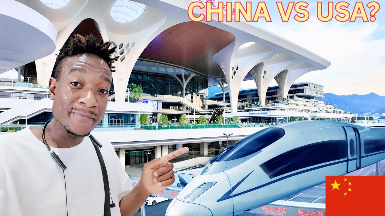 INSIDE CHINA THE WORLD'S LARGEST HIGH SPEED RAILWAY STATION