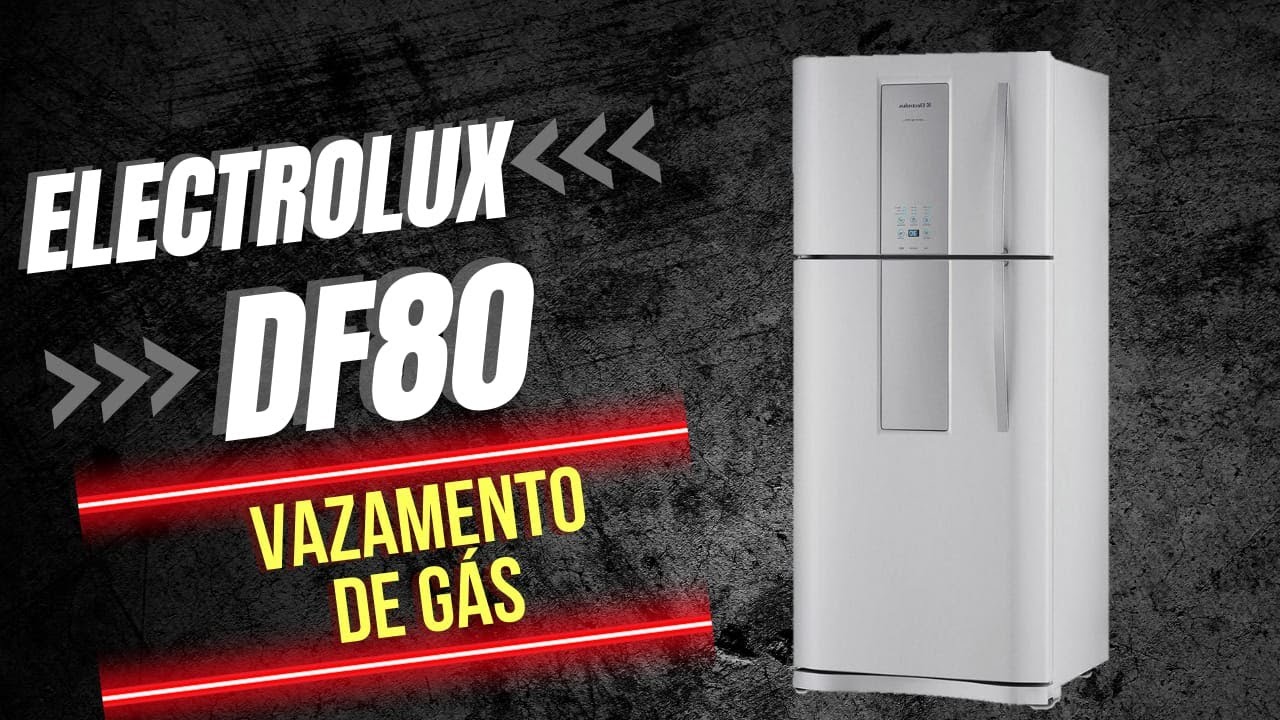 Resolvendo o Problema de vazamento, Electrolux DF80