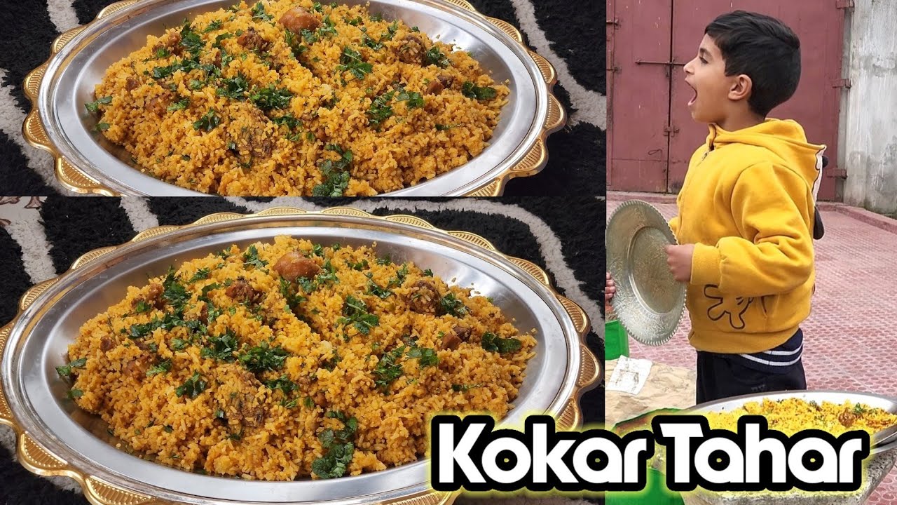 Kokar Taher Recipe | Tasty Chicken Tehri Kashmiri Style With Amazing Spices