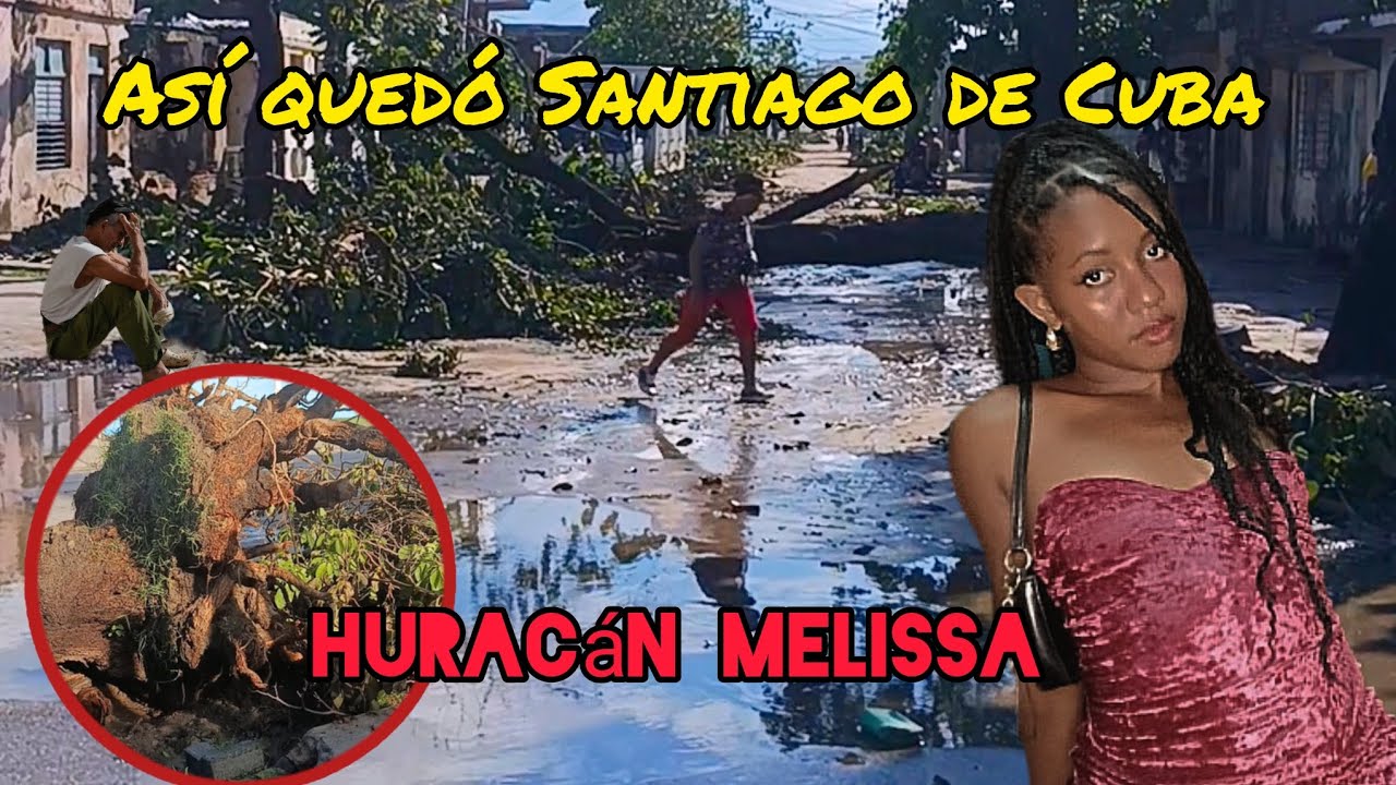 Así quedó Santiago de Cuba después del paso del Huracán Melissa 🤕🥺