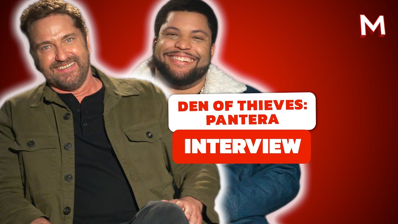 'Den of Thieves' Stars Gerard Butler & O'Shea Jackson Jr. on Their Bigger, Better Sequel | Interview