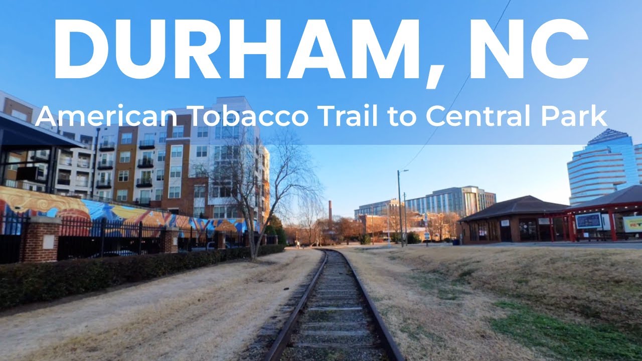 Durham, NC - American Tobacco Trail to Central Park