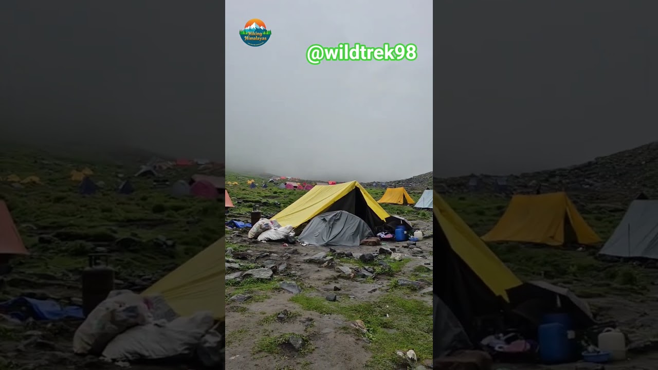 hampta pass trek With chandrtal lake manali