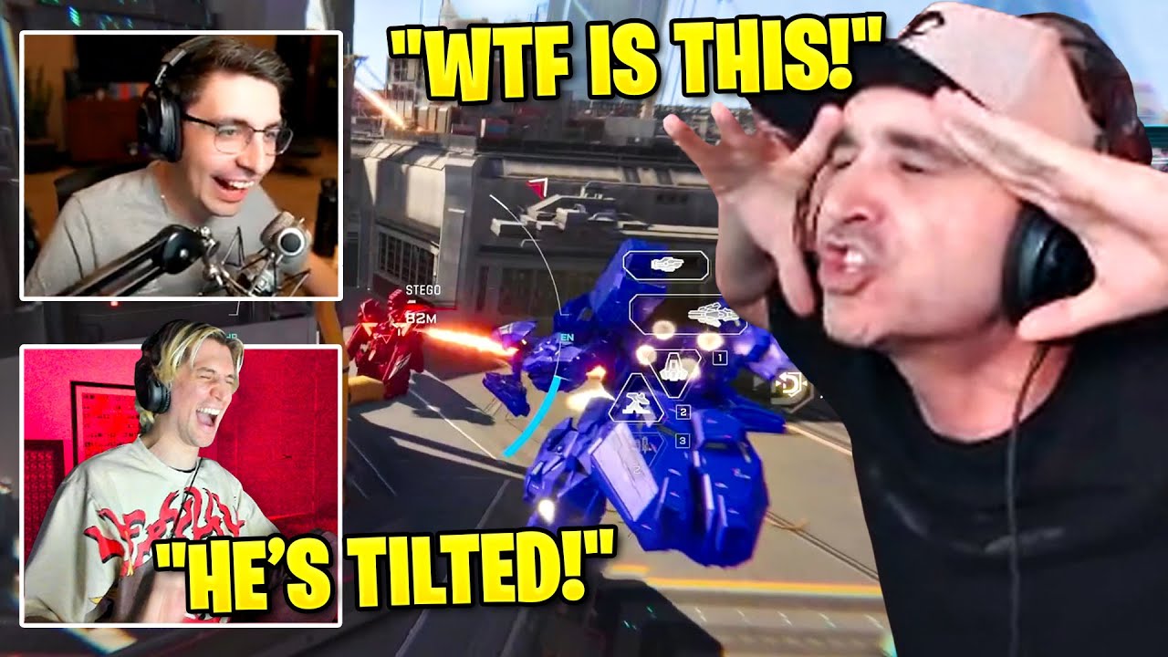 Summit1g LOSES It Playing Mecha Break with Shroud & xQc