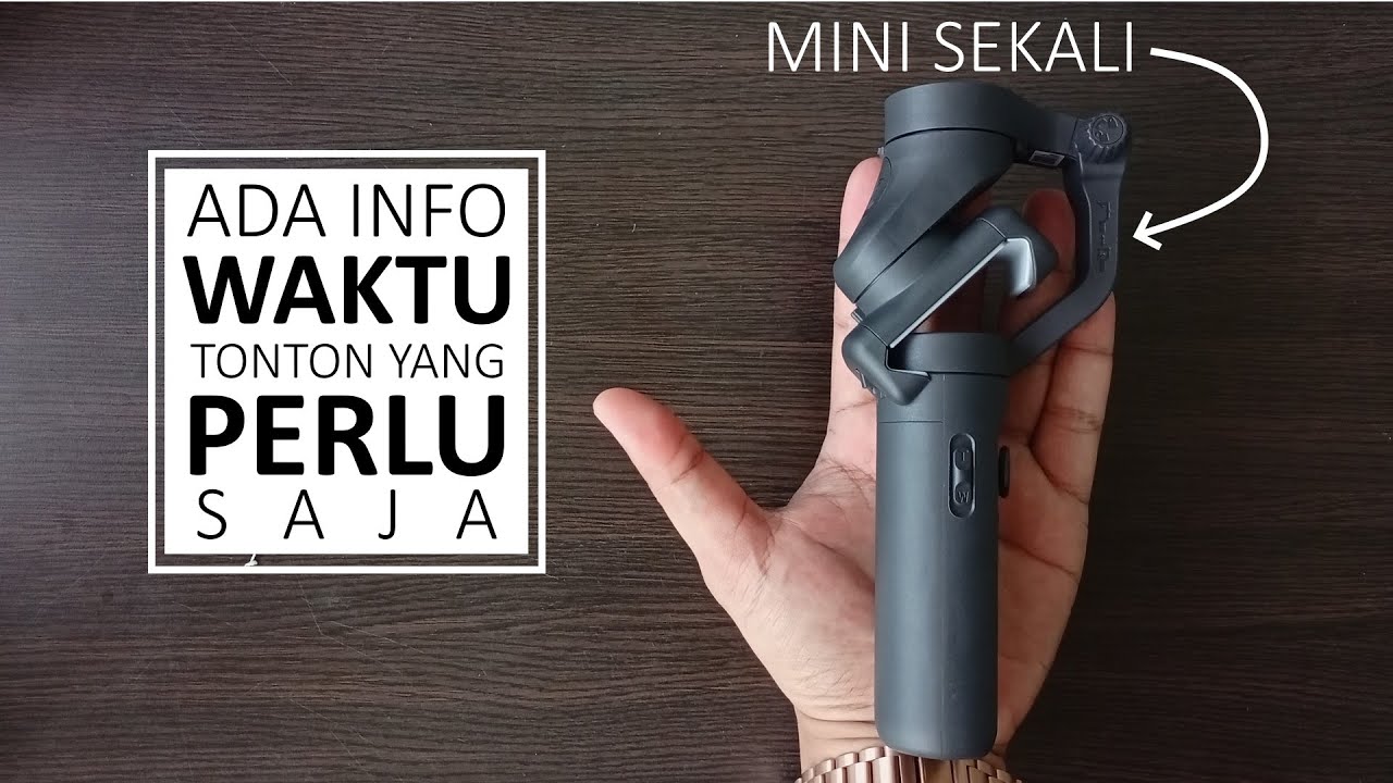 REVIEW TERLENGKAP GIMBAL STABILIZER 3 AXIS TERMUNGIL YANG KAYA FITUR !!! BRICA BSTEADY XS