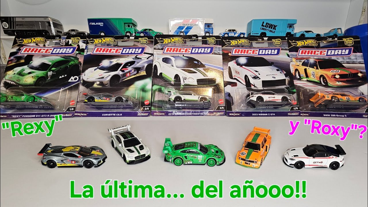 REVIEW Hot Wheels Premium Car Culture, serie Race Day 2024 🏁