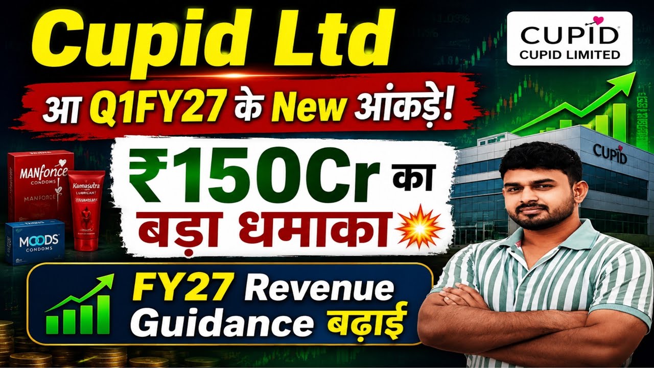 Cupid share latest news🔥Cupid Q1 Results 2027 | cupid share news | cupid share price target