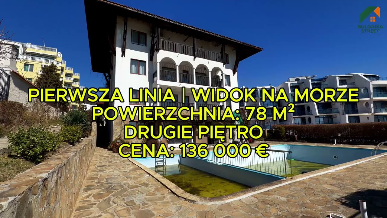 Mieszkanie w pierwszej linii z panoramicznym widokiem na morze | Święty Wlas
