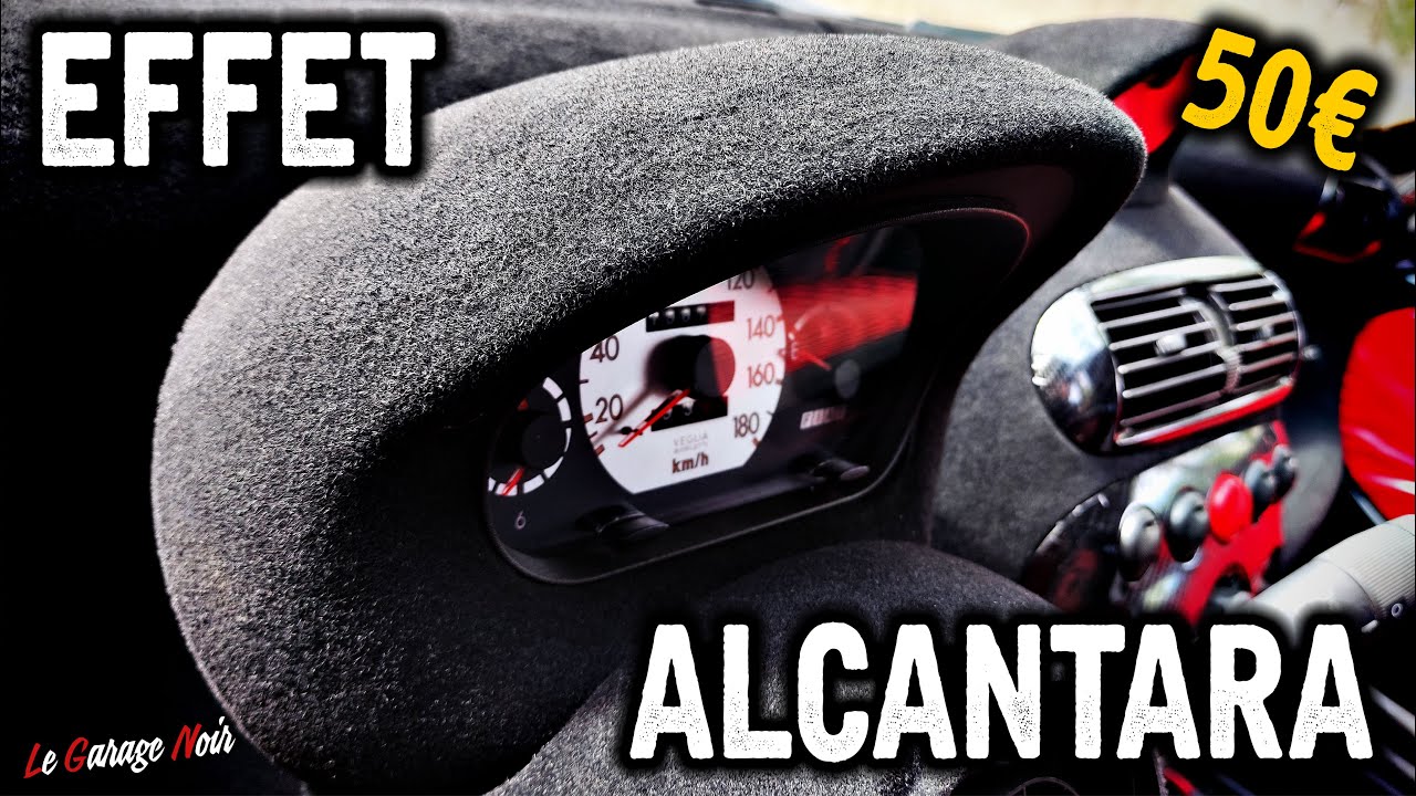 Tableau de Bord en FLOCKING (Finition Rallye)