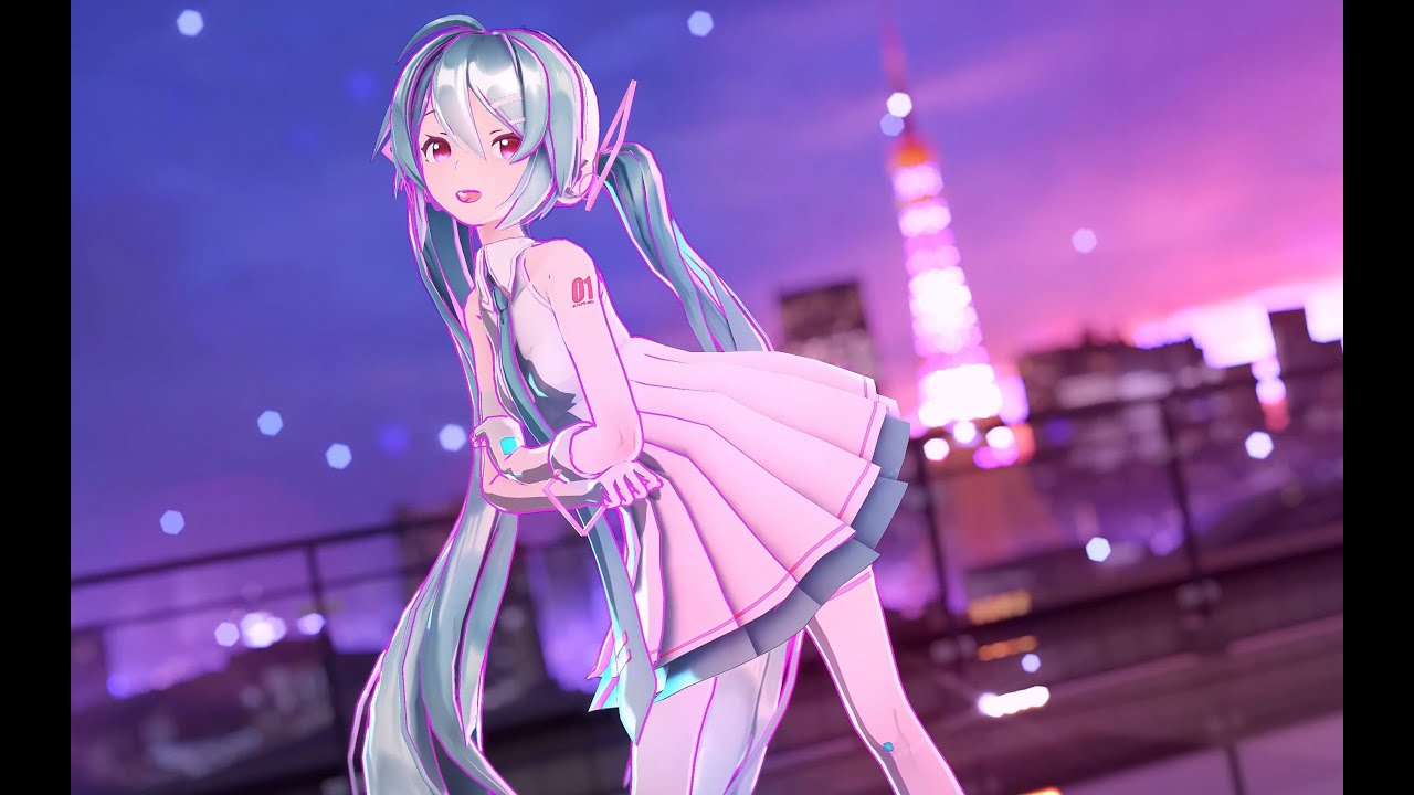 【VOCALOID MMD／4K／60FPS】Hatsune Miku【シンデレラ Giga First Night Remix】