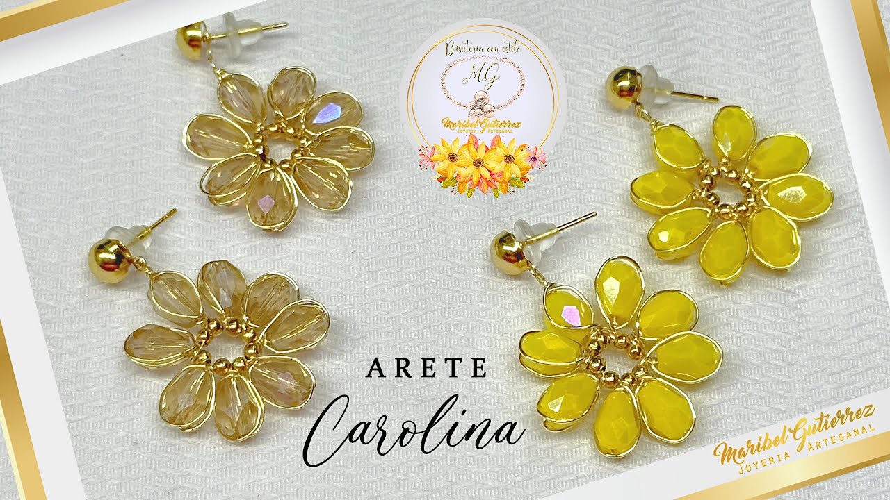 ARETES CAROLINA | ARETES EN ALAMBRISMO