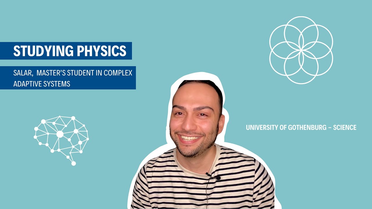 Meet Salar, a student at the Master Programme in Complex Adaptive Systems