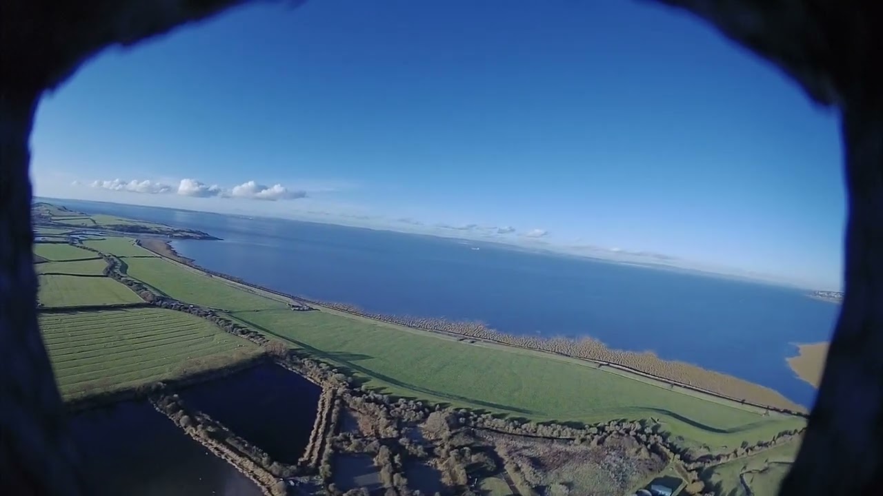 Walksnail first fixed wing flight 720p 25mbps with auto focus mode 29.33.16