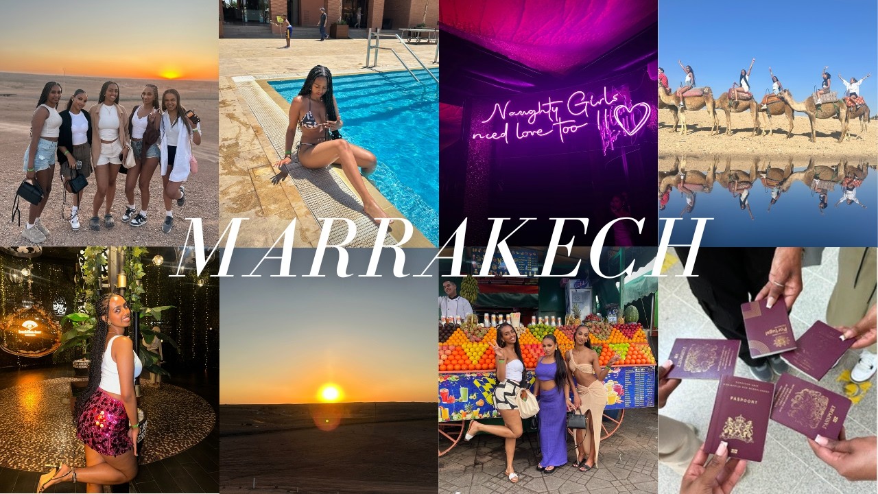 MARRAKESH VLOG | girls trip to morocco 🇲🇦