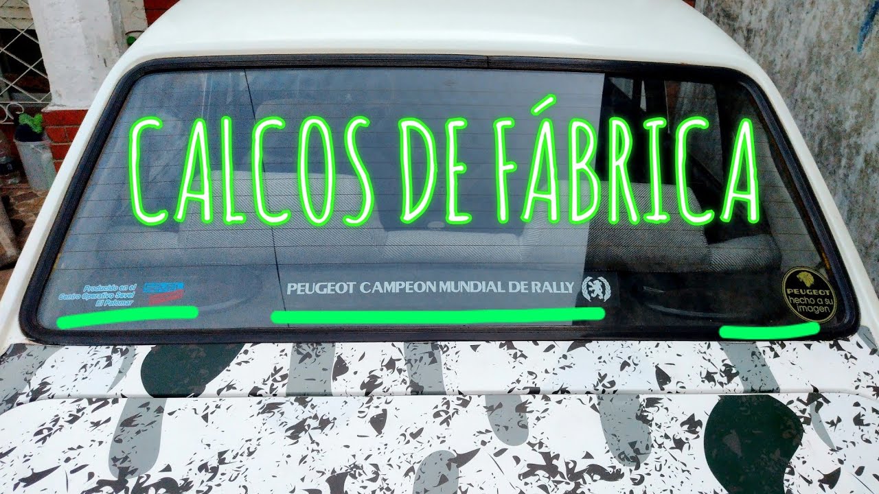 Chau polarizado y Calcos de Fabrica! / PEUGEOT 504 / AGUSTIN SEBASTIAN