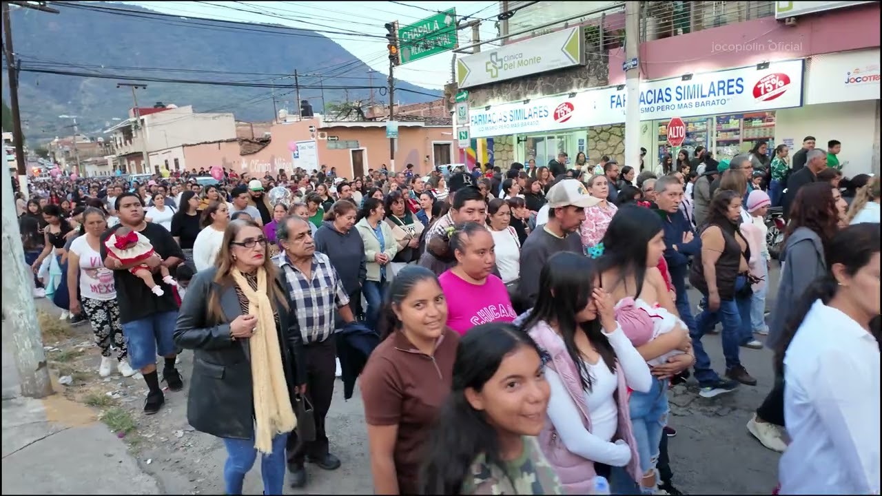 Procesión Virgen de Guadalupe 2025, Jocotepec, Jal