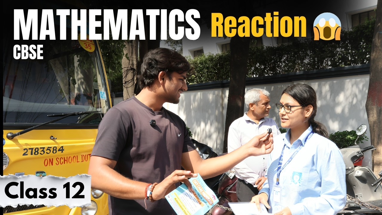 Cbse Class 12 Maths Paper Review | Maths Paper Students Reactions | Cbse 2026
