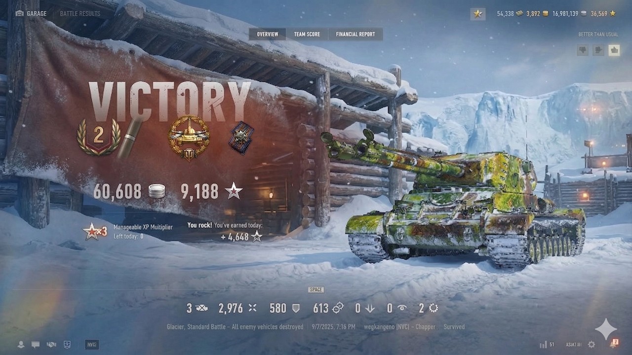 FV224 Chopper - 2.9K Dmg • Full Gameplay