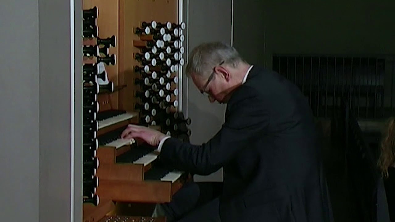 Kay Johannsen plays an Organ Improvisation: O Haupt voll Blut und Wunden