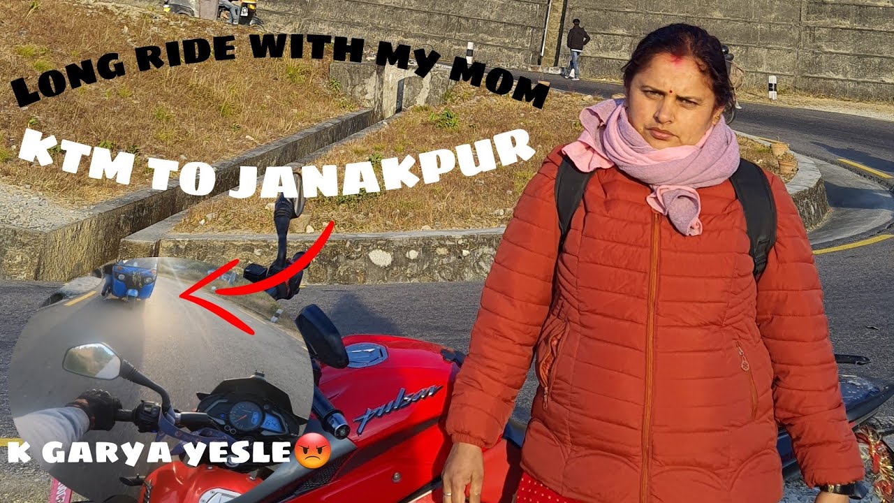 Long ride with my mom || KTM to JANAKPUR || Part1 || #AKGMOTOVLOG