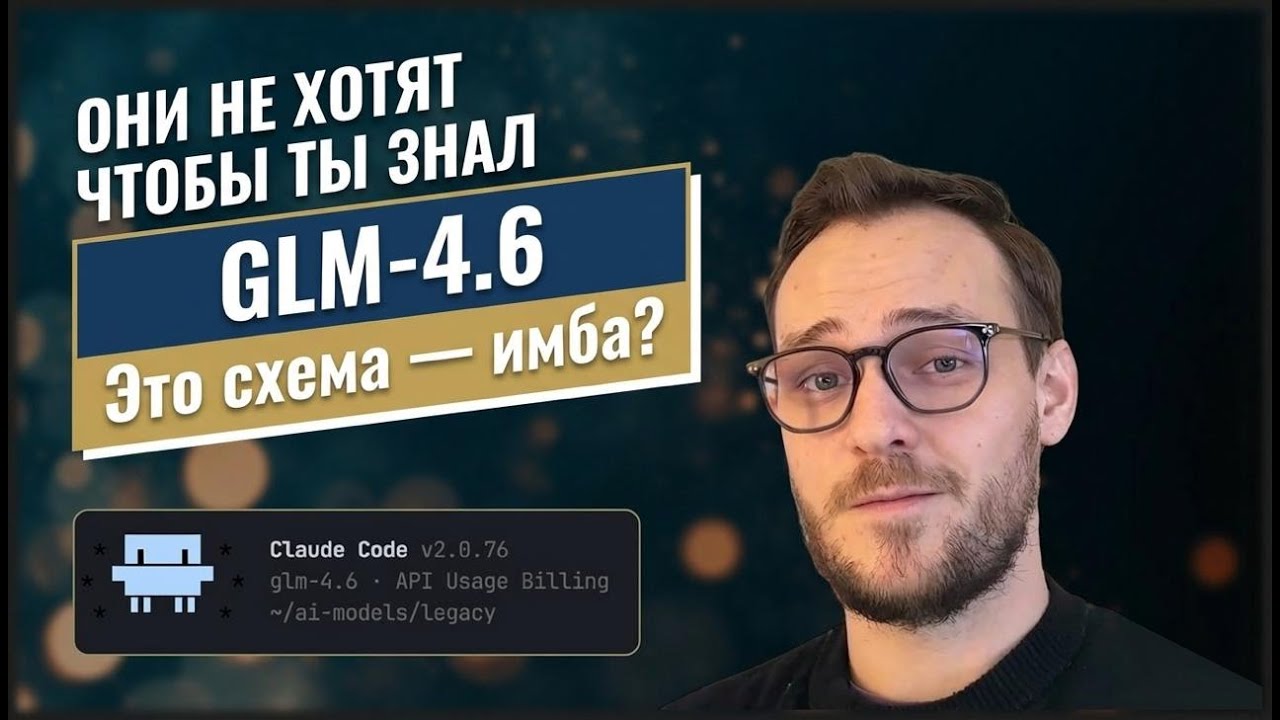 GLM-4.6 — китайская имба за $3 | Подключение к Claude Code