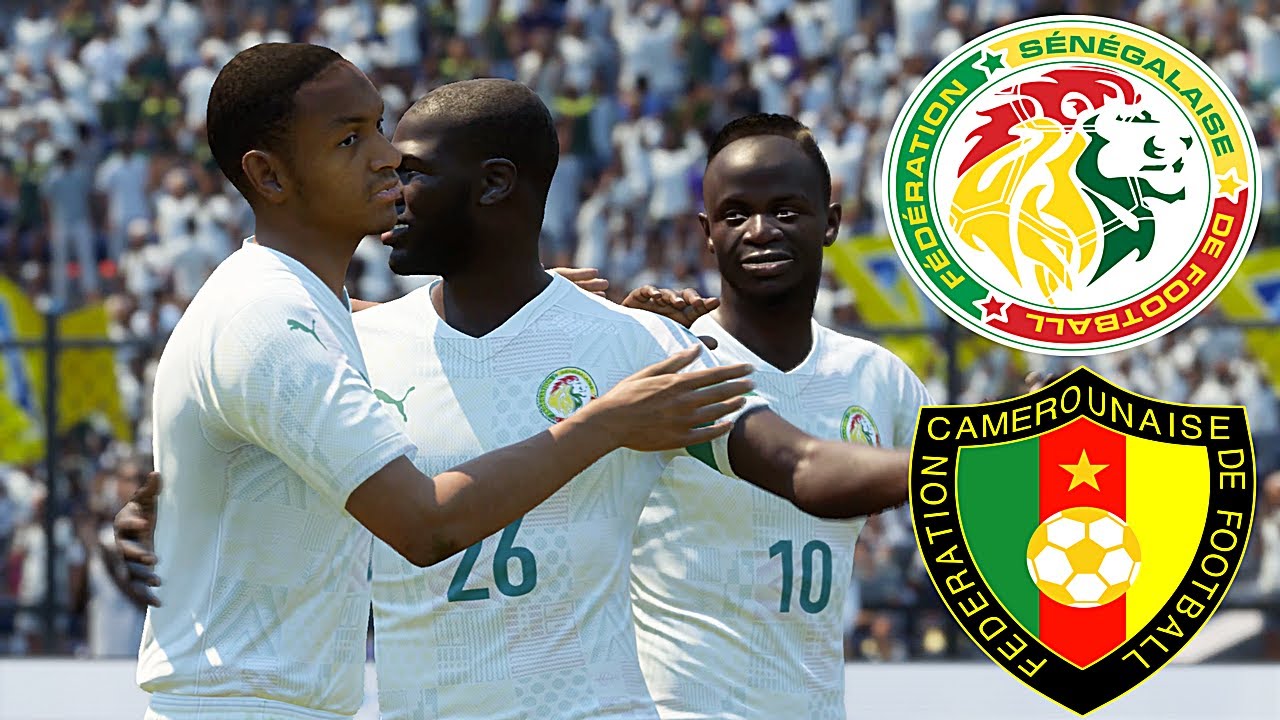SÉNÉGAL vs CAMEROUN // FIFA 22 PS5 Gameplay Ultimate PC MOD