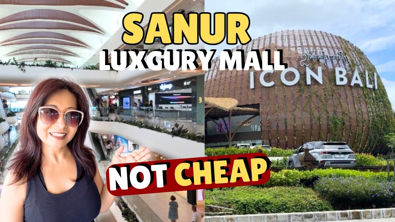 Bali's Best LUXURY MALL...But it's Not Cheap. ICON BALI