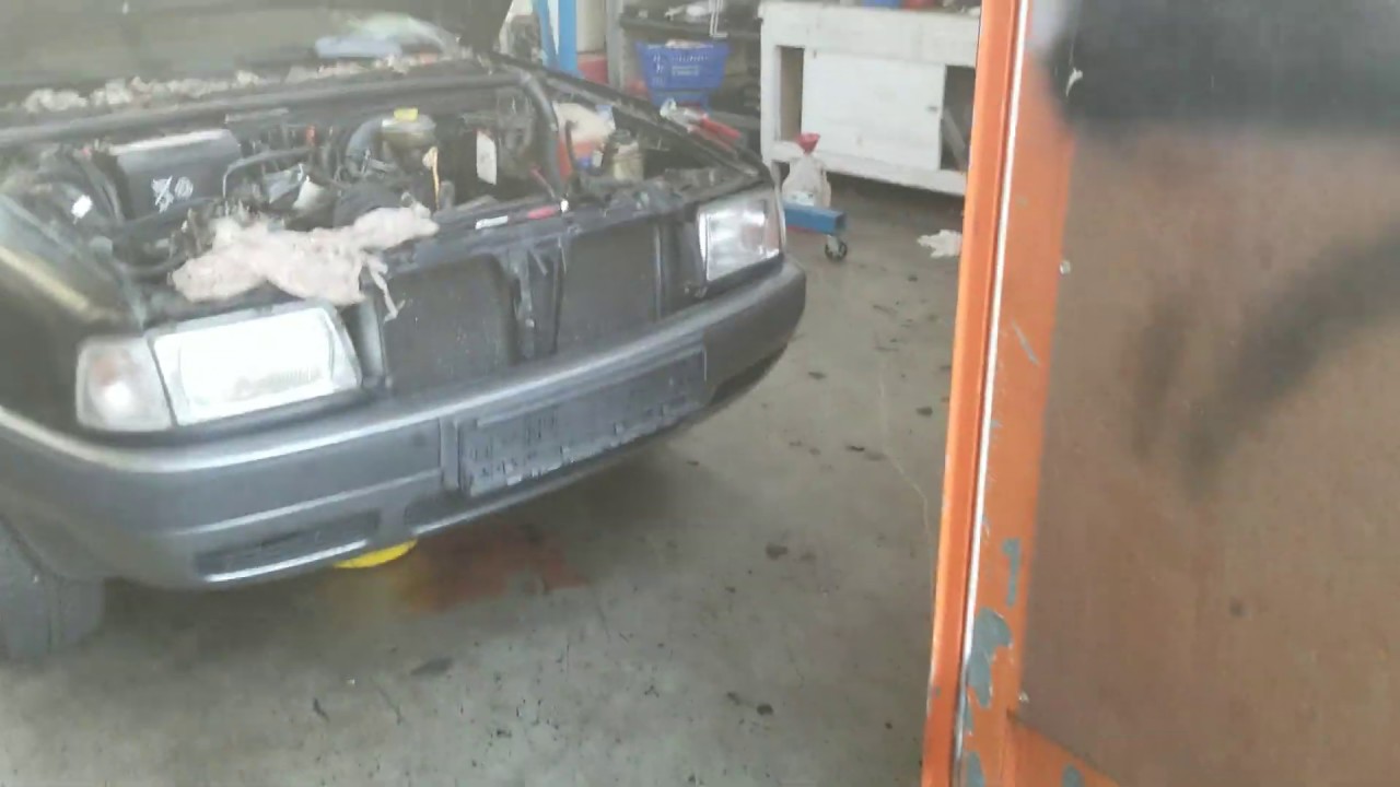 Audi 80 B4, ABT, Motortausch #3; Einbauen, Anschliessen, Starten?
