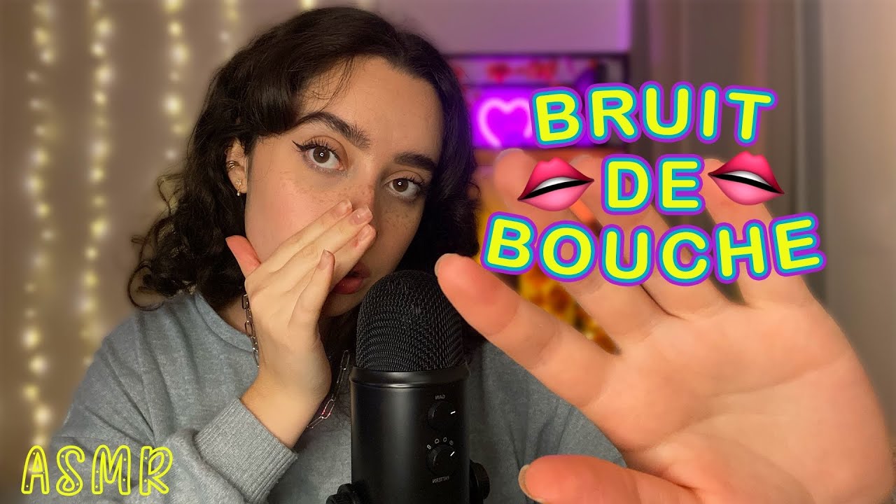 🌙 ASMR FRANÇAIS : JE T'ENDORS AVEC DES BRUITS DE BOUCHE RARES 👄(une masterclass carrément)