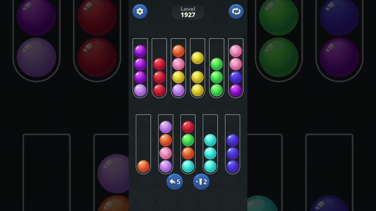 Ball Sort by Infinite Joy (V2): Levels 1926, 1927, 1928