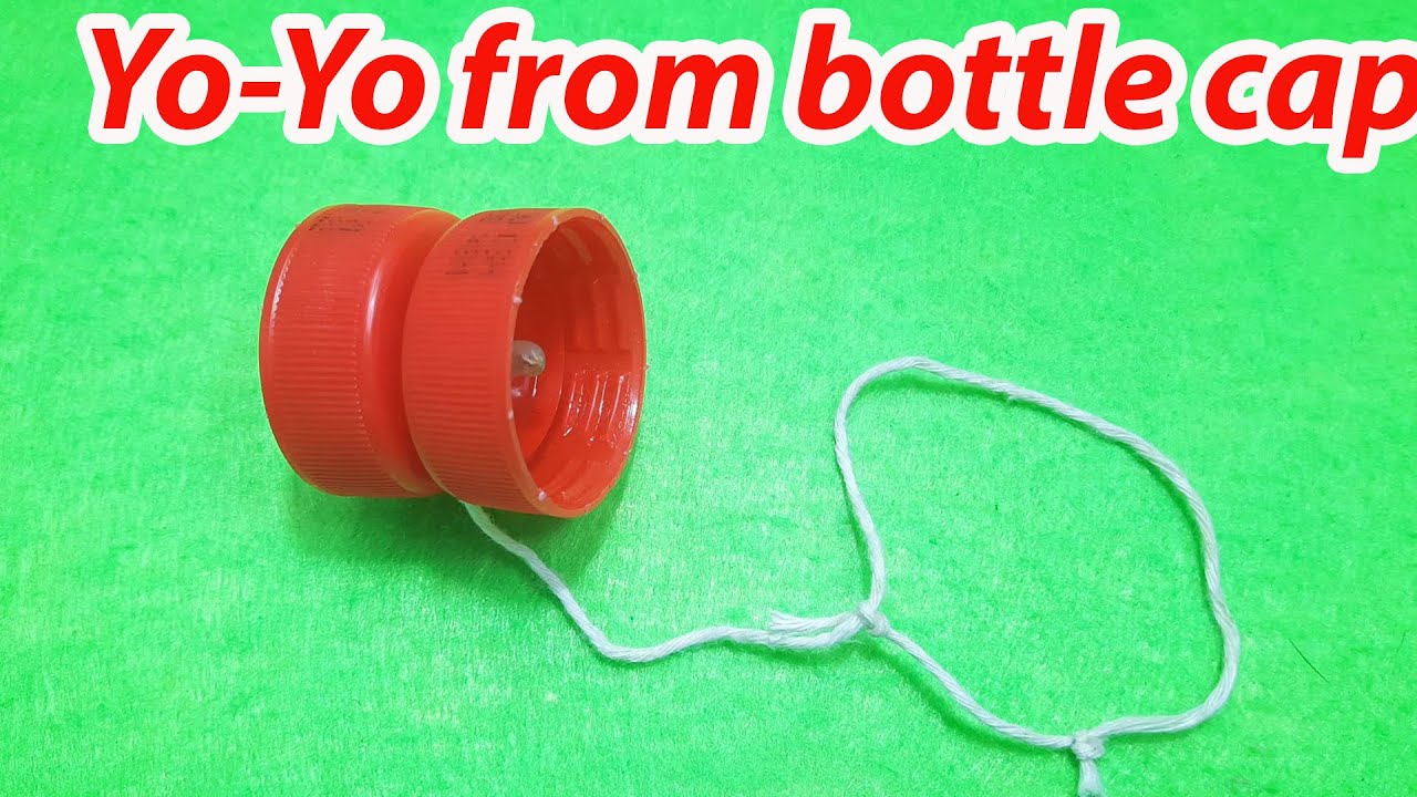 Как сделать Йо-Йо | Йо-йо из крышки от бутылки | How to make Yo-Yo yourself #23