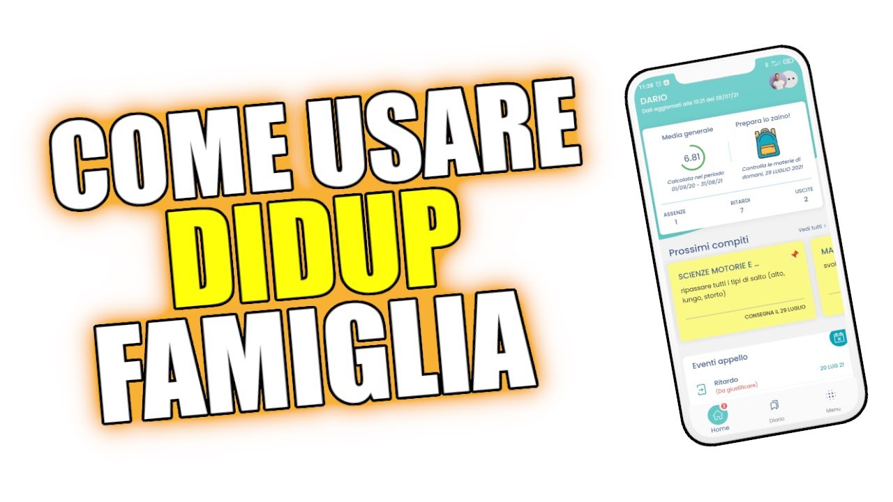 Come usare didUP Famiglia - Argo Registro elettronico | NUOVA VERSIONE v.1.10.1