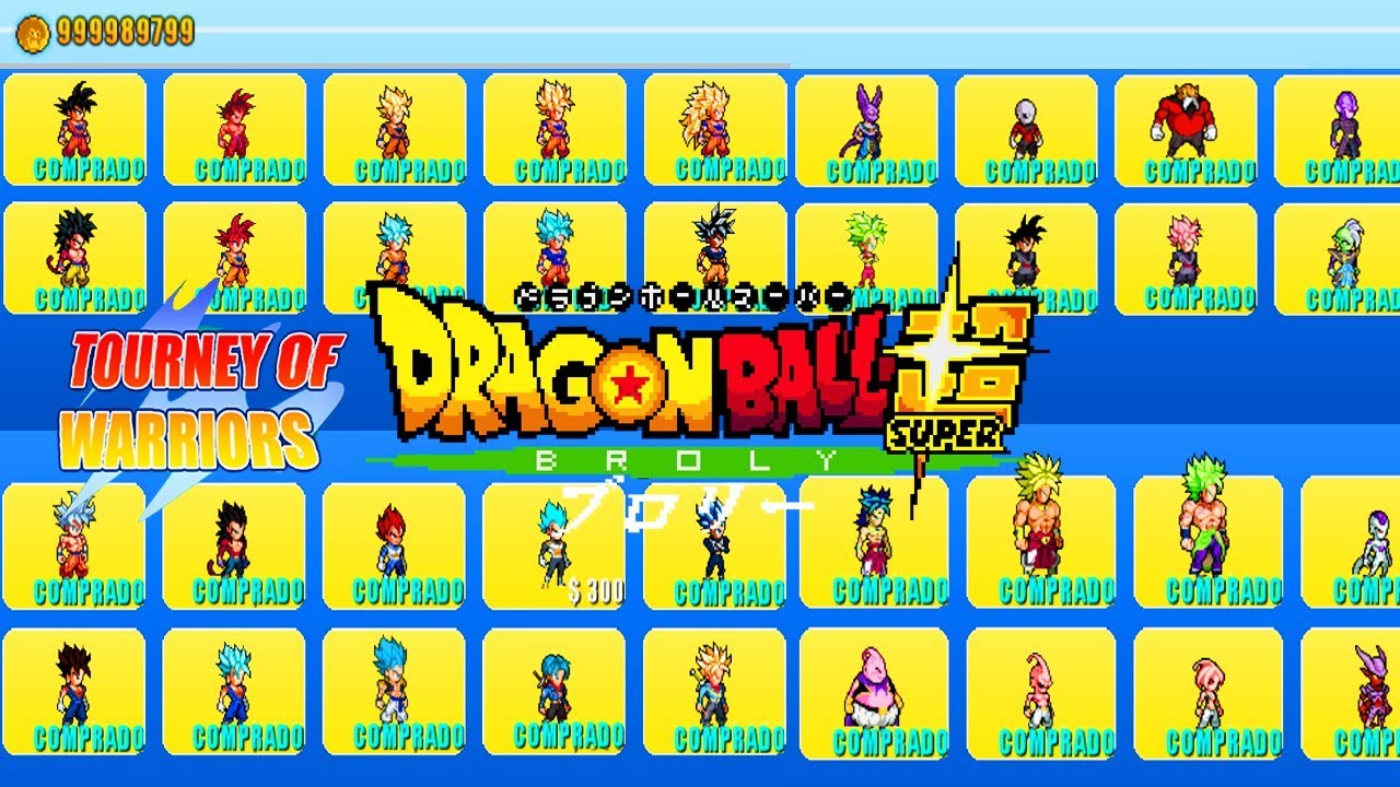 LANÇOU ! NOVO TOURNEY OF WARRIORS COM OS 44 PERSONAGENS DO DBS LIBERADOS