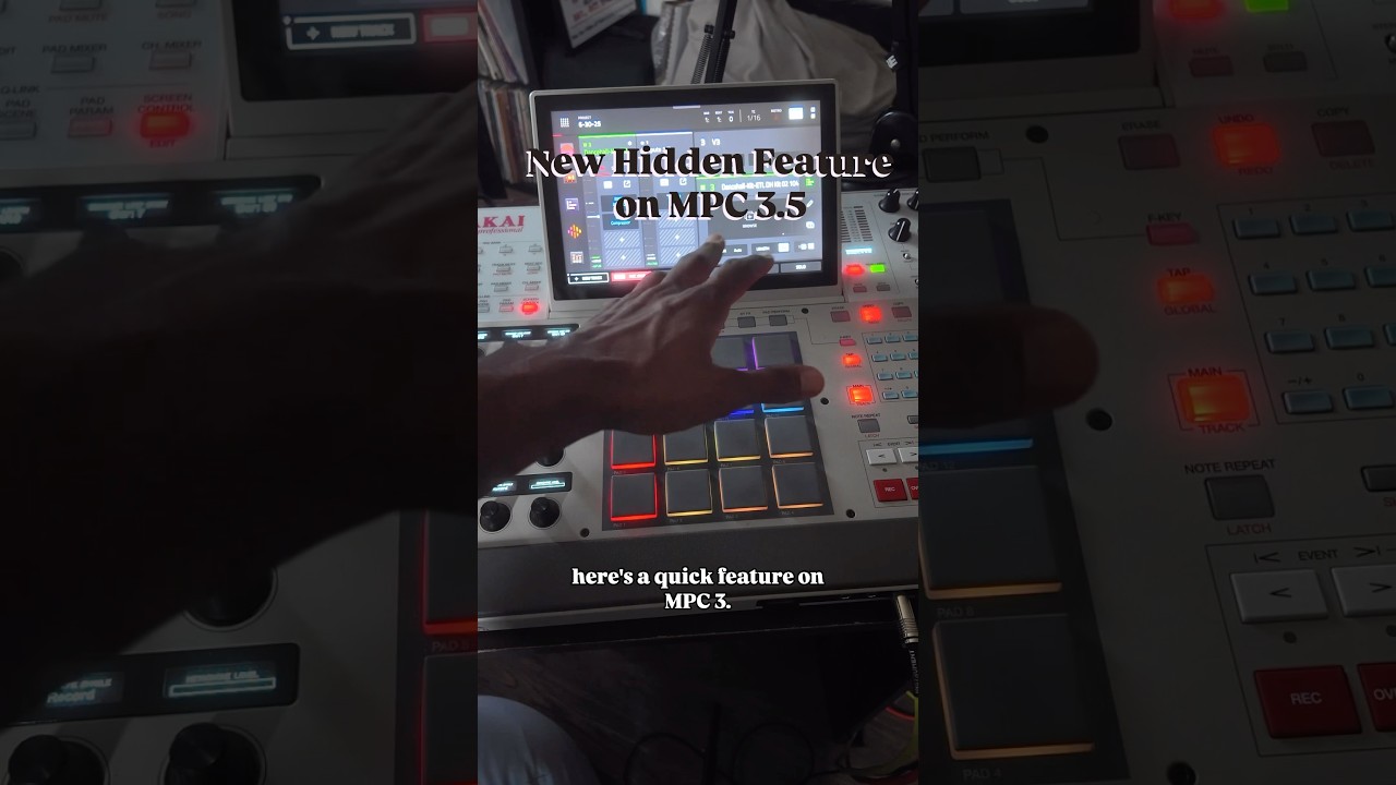 New Hidden feature MPC 3.5 #mpc #mpcx #akaipro
