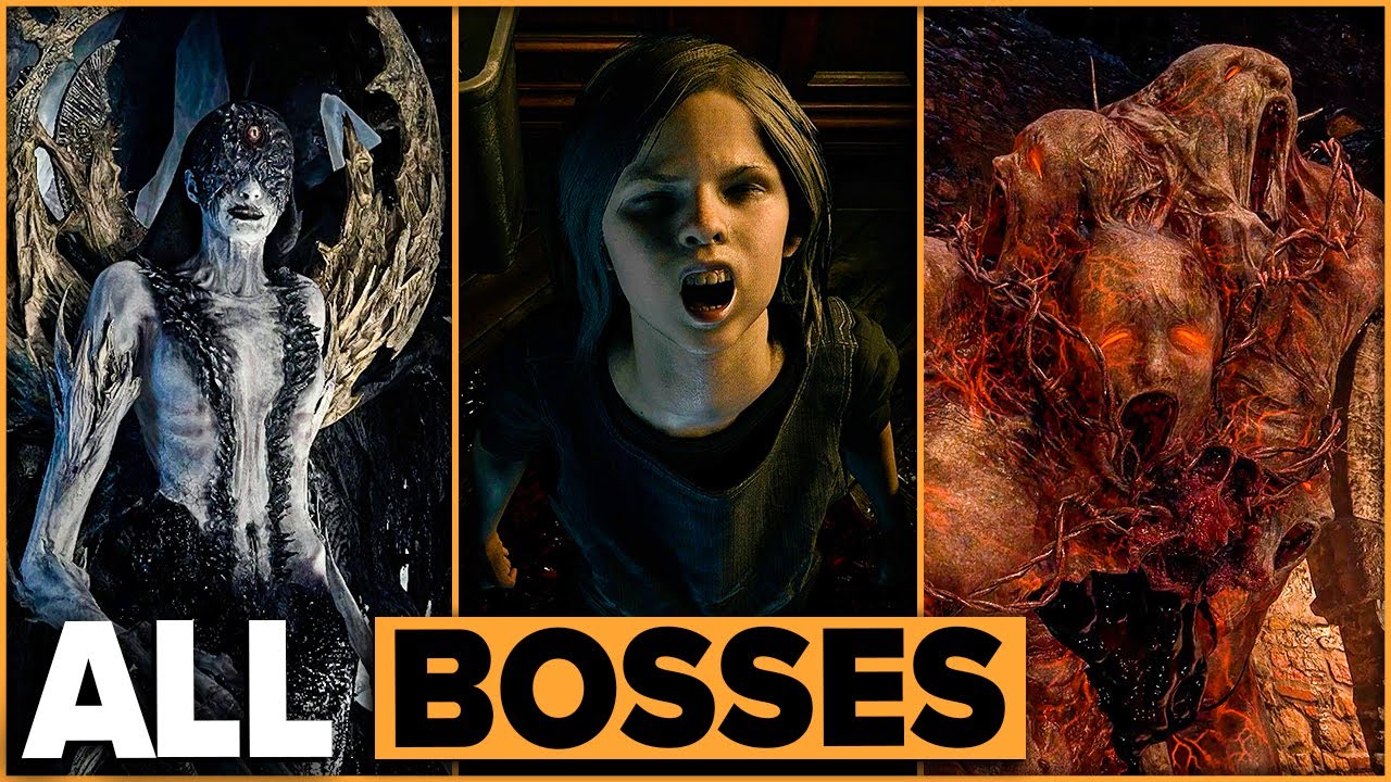 Resident Evil Village: Shadows of Rose - All Bosses (No Damage, Hardcore Difficulty)