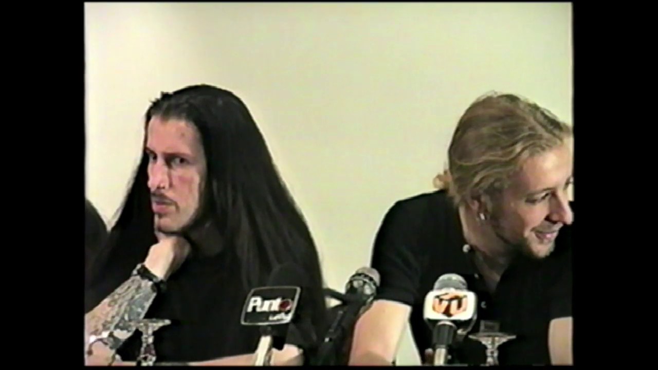 PARADISE LOST PRESS CONFERENCE - CHILE - 1995