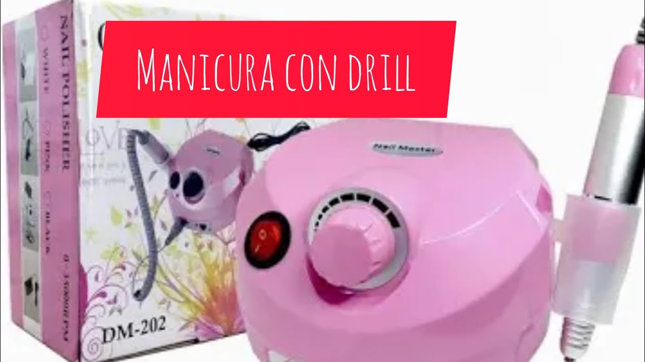 como usar el drill para manicura rusa paso a paso